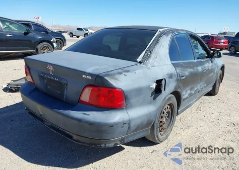 2002 Mitsubishi Galant Es/Ls z USA, uszkodzony, nr VIN 4A3AA46G72E047591
